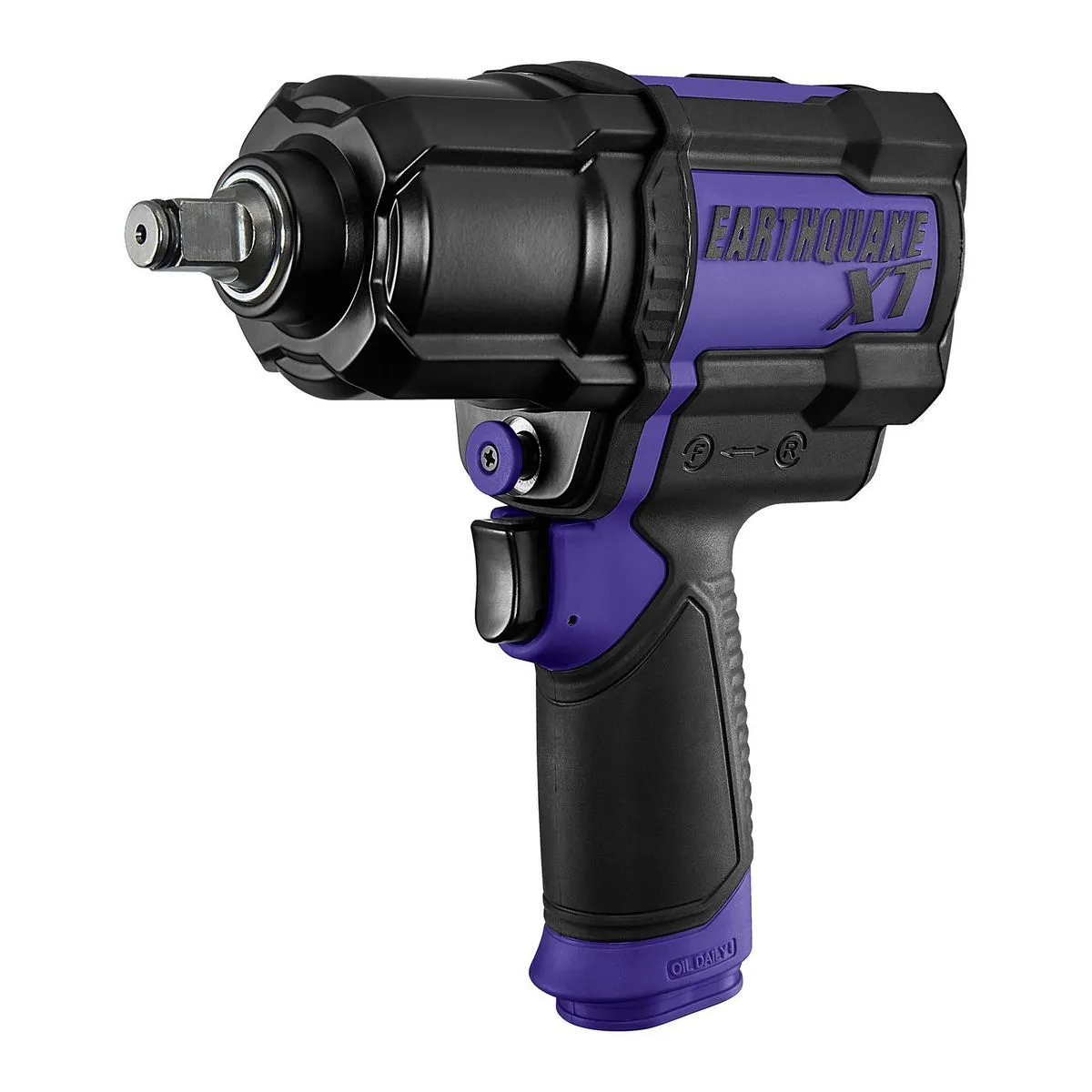 Llave de impacto neumática compuesta EARTHQUAKE XT de 1/2 pulg., doble martillo, 1200 ft-lbs