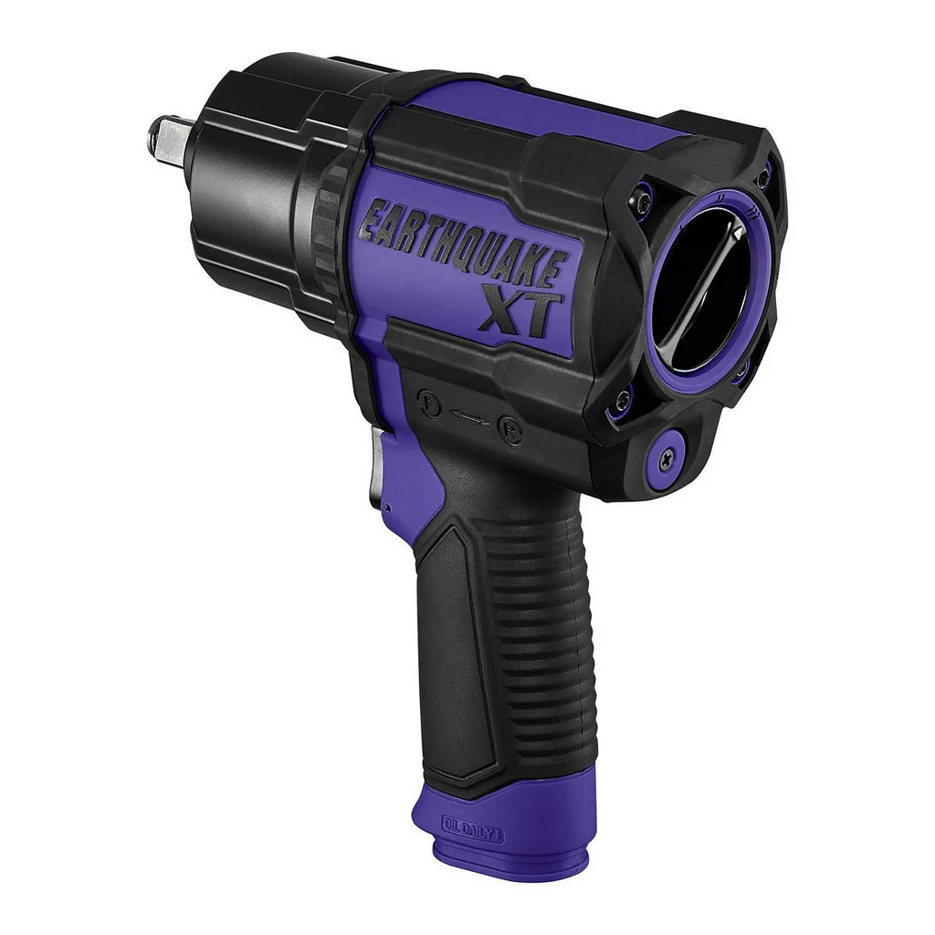 Llave de impacto neumática compuesta EARTHQUAKE XT de 1/2 pulg., doble martillo, 1200 ft-lbs