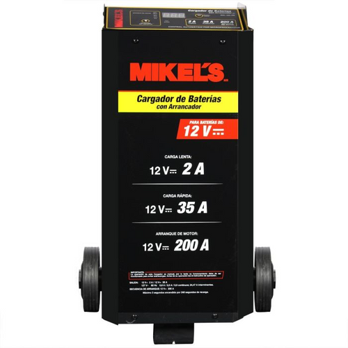Cargador baterías MIKELS con arrancador (2/35/200 amp)