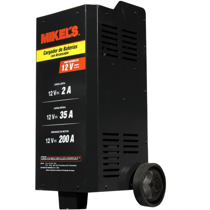 Cargador baterías MIKELS con arrancador (2/35/200 amp)