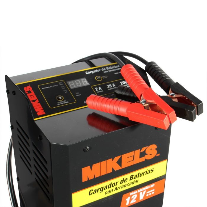 Cargador baterías MIKELS con arrancador (2/35/200 amp)