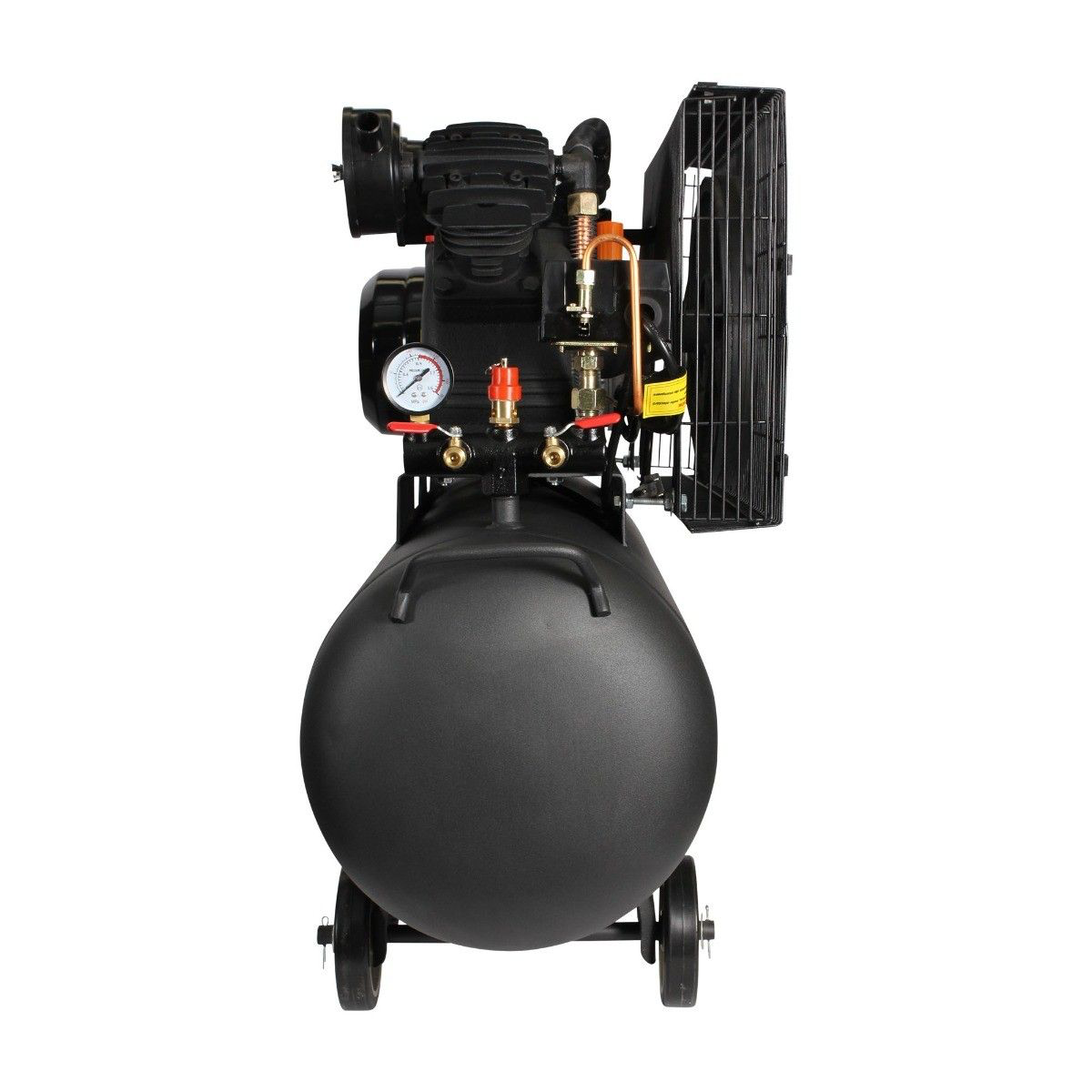 Compresor de aire 3 HP con banda 60 litros