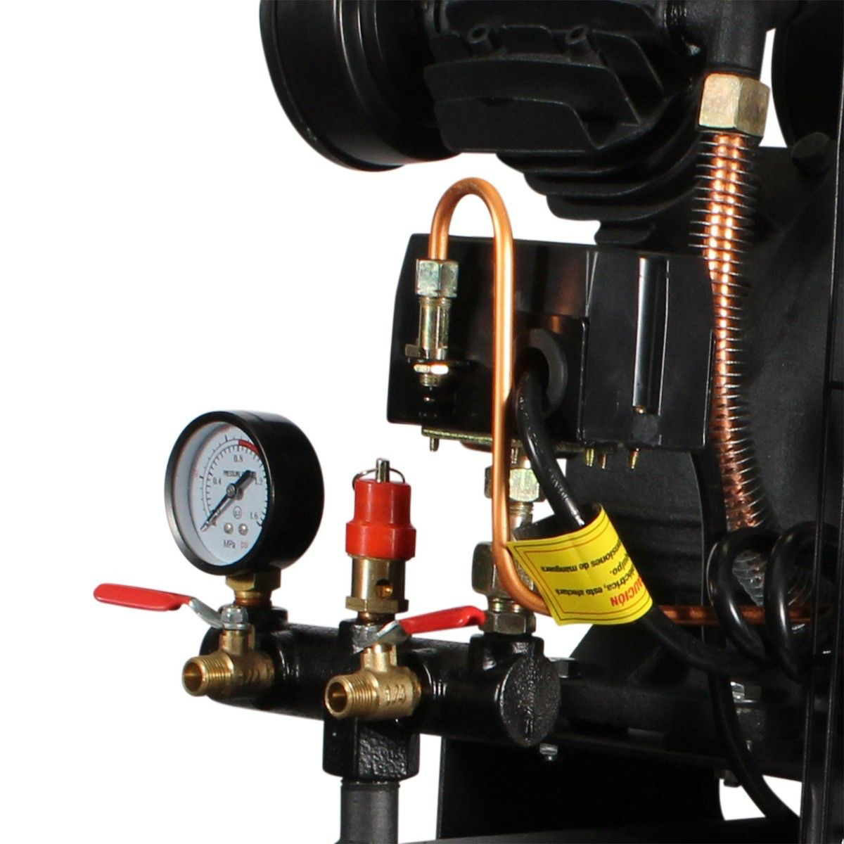 Compresor de aire 3 HP con banda 60 litros